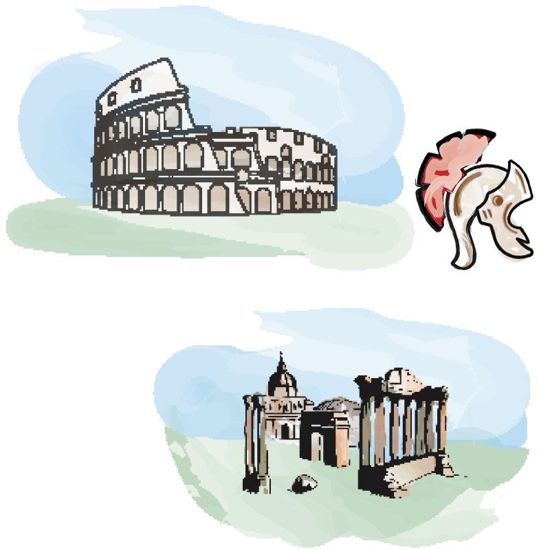 La storia del Colosseo e del Foro in 120 secondi